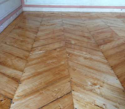 Recupero di parquet con 300 anni di vita